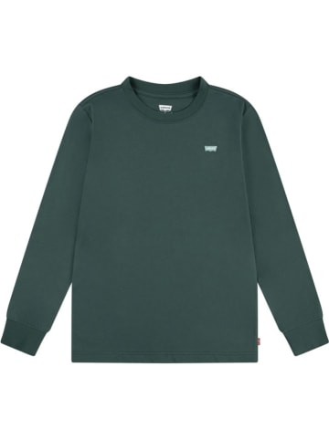 Levi's Kids Longsleeve in Dunkelgrün