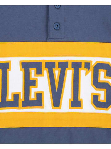 Levi's Kids Poloshirt blauw/wit/geel