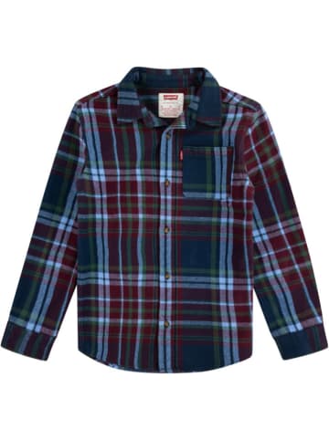 Levi's Kids Koszula w kolorze niebiesko-zielono-czerwonym