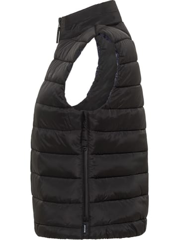 Mustang Doorgestikte bodywarmer "Roberta" zwart