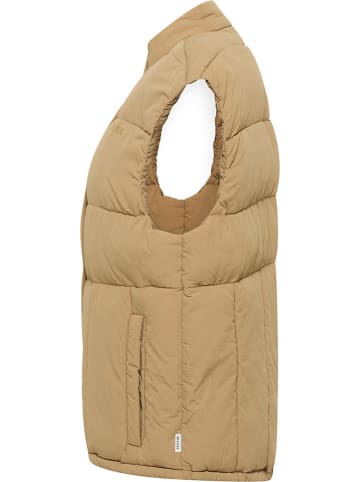 Mustang Doorgestikte bodywarmer "Robin" beige