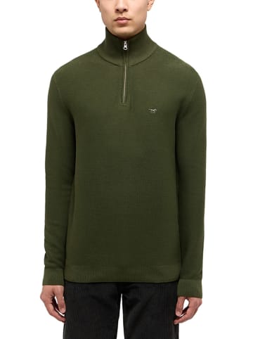 Mustang Sweter "Everett" w kolorze khaki