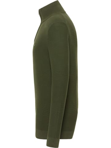 Mustang Sweter "Everett" w kolorze khaki