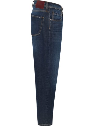 Mustang Spijkerbroek "Denver" - tapered fit - donkerblauw