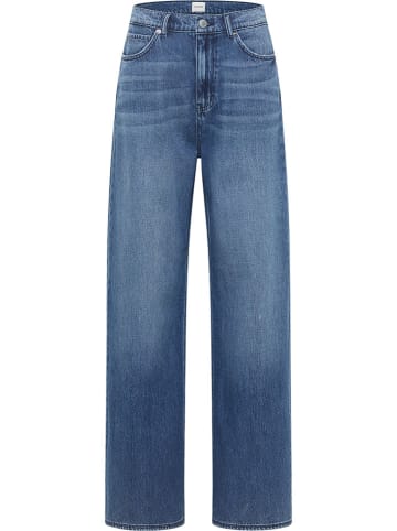 Mustang Spijkerbroek "Luise" - wide leg - blauw