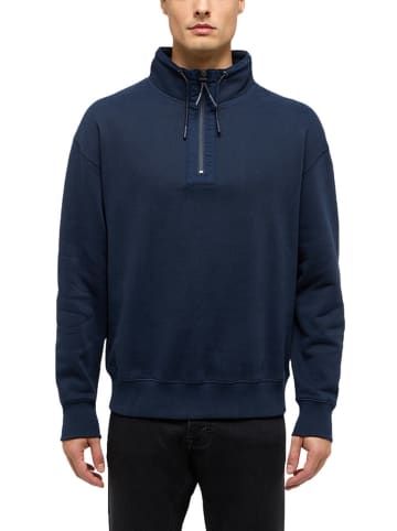 Mustang Sweatshirt "Franklin" in Dunkelblau