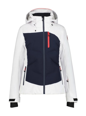 Icepeak Kurtka narciarska "Flovilla" w kolorze biało-granatowym