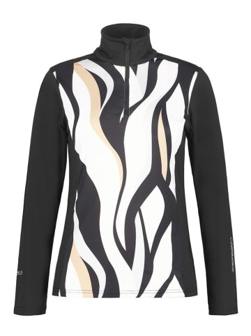 Icepeak Funktionsshirt "Fenton" in Schwarz/ Weiß