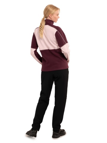 Icepeak Bluza polarowa "Clemons" w kolorze fioletowo-jasnoróżowym