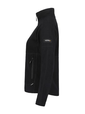 Icepeak Sweatjacke in Schwarz