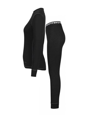 Icepeak 2tlg. Thermounterwäsche-Set "Iveye" in Schwarz