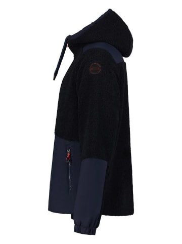 Icepeak Fleecejacke "Eads" in Schwarz/ Dunkelblau
