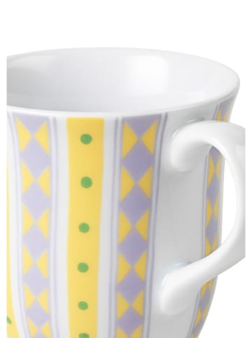 Rosendahl 2-delige set: koppen "Eva" wit/geel/paars