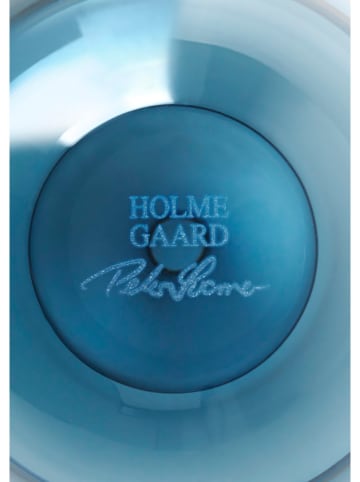 Holme Gaard Wazon "Cocoon" w kolorze niebieskim - wys. 11,5 cm