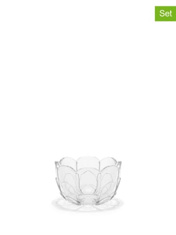 Holme Gaard 2er-Set: Teelichthalter in Transparent - Ø 7 cm