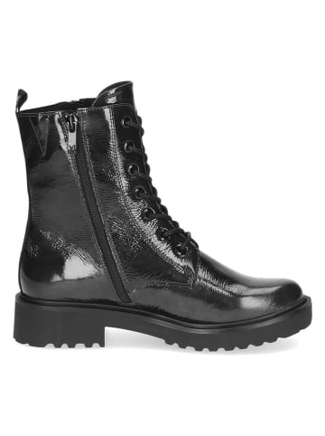 Caprice Leder-Boots in Schwarz