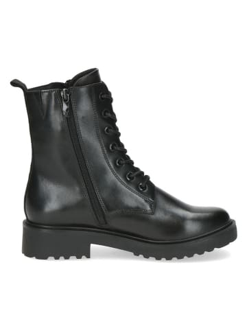 Caprice Leder-Boots in Schwarz