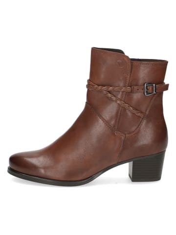 Caprice Leder-Stiefeletten in Braun