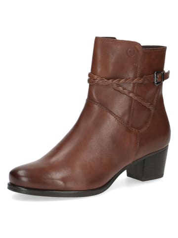 Caprice Leder-Stiefeletten in Braun