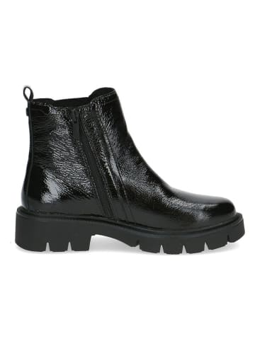 Caprice Leder-Boots in Schwarz