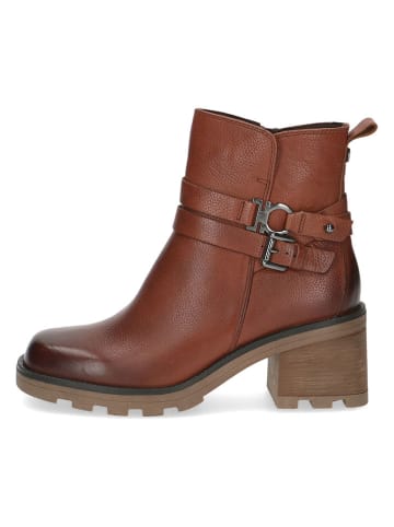 Caprice Leder-Stiefeletten in Braun