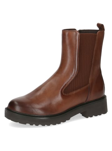 Caprice Leren boots lichtbruin