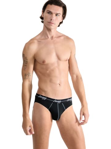 Sloggi 2-delige set: slips "Start Mini" zwart