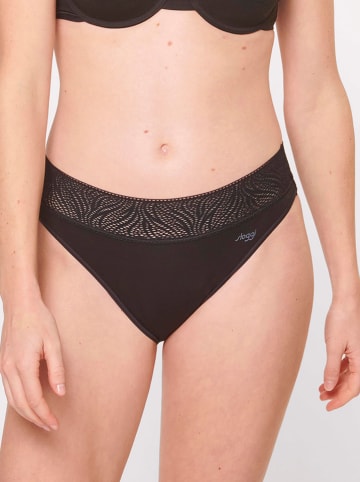 Sloggi Pełne figi menstruacyjne "Tai - Medium" w kolorze czarnym