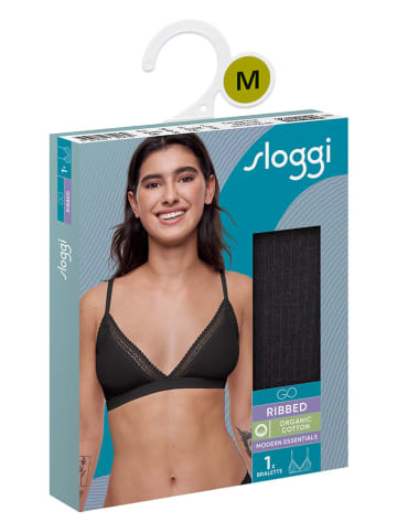 Sloggi Bustier "Go" in Schwarz