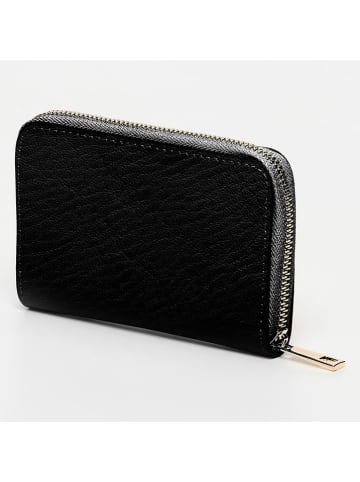 maison héritage PARIS Leren portemonnee "Moni Box" zwart/zwart - (B)20 x (H)11 cm