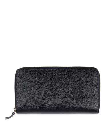 maison héritage PARIS Leder-Geldbörse "Pely" in Schwarz - (B)20 x (H)11 cm