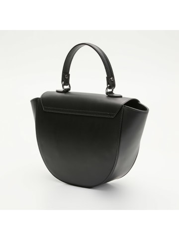 maison héritage PARIS Leder-Umhängetasche "Votti" in Schwarz - (B)28 x (H)21 x (T)9 cm