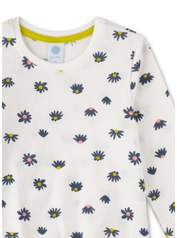Sanetta Pyjama wit/lichtroze