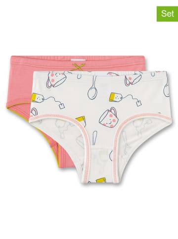 Sanetta 2er-Set: Slips in Rosa/ Weiß