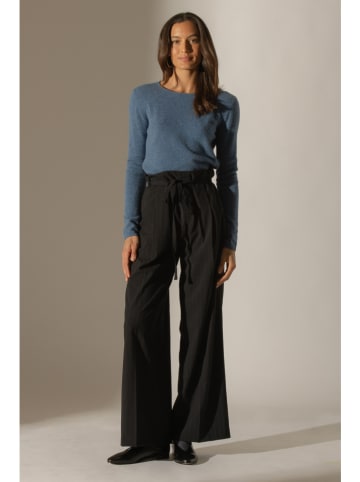 Perfect Cashmere Kaschmir-Pullover "Oprah" in Blau