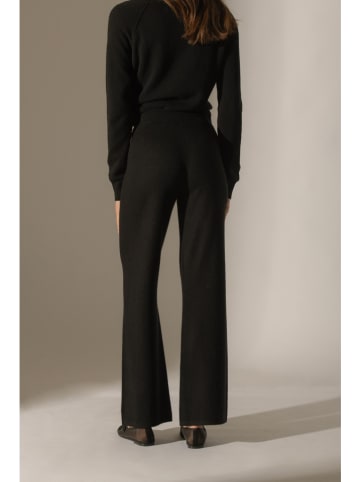 Perfect Cashmere Kasjmieren broek "Eloa" zwart
