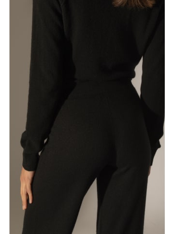 Perfect Cashmere Kasjmieren broek "Eloa" zwart