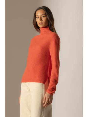 Perfect Cashmere Kaszmirowy sweter "Ruby" w kolorze pomarańczowym