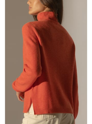 Perfect Cashmere Kaszmirowy sweter "Ruby" w kolorze pomarańczowym