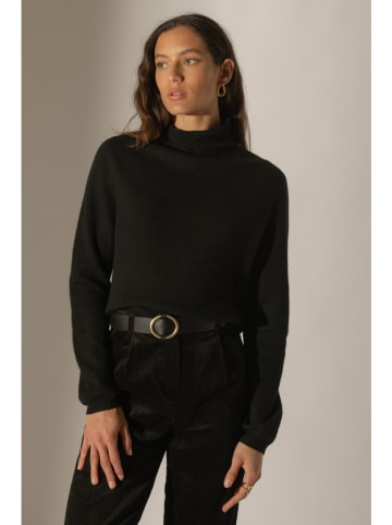 Perfect Cashmere Kasjmieren trui "Ruby" zwart