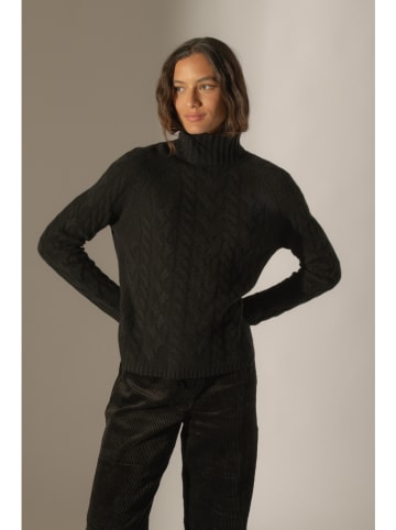 Perfect Cashmere Kaszmirowy sweter "Mairead" w kolorze czarnym
