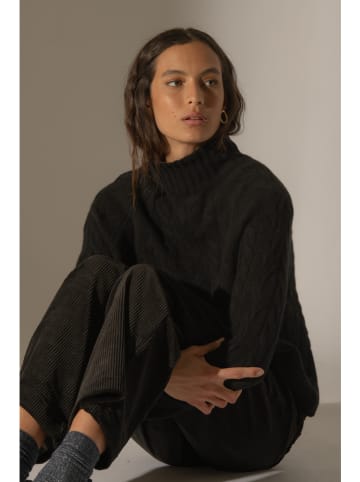 Perfect Cashmere Kaschmir-Pullover "Mairead" in Schwarz