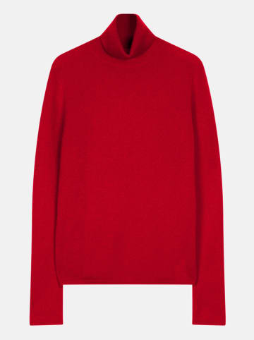 Perfect Cashmere Kaschmir-Rollkragenpullover "Ashley" in Rot
