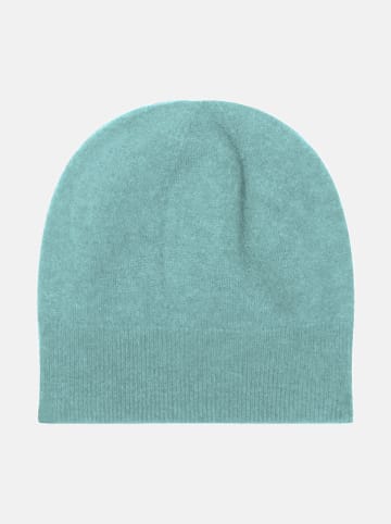 Perfect Cashmere Kasjmieren muts "Faith" turquoise