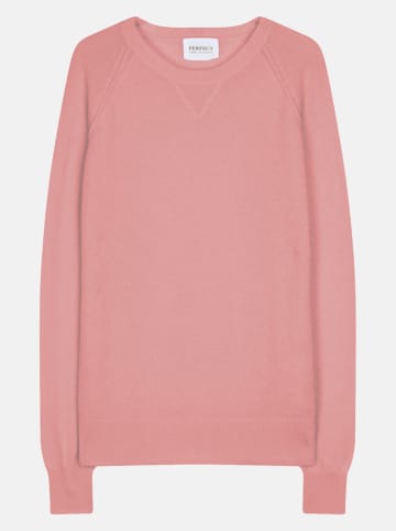 Perfect Cashmere Kaszmirowy sweter "Wilma" w kolorze jasnoróżowym