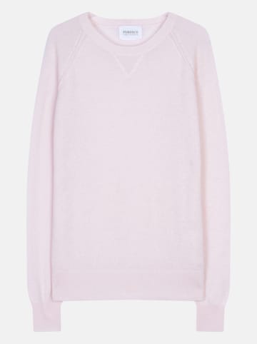 Perfect Cashmere Kaszmirowy sweter "Wilma" w kolorze jasnoróżowym