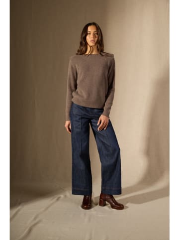 Perfect Cashmere Kaszmirowy sweter "Devezas" w kolorze brązowym