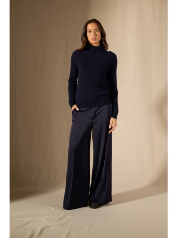 Perfect Cashmere Kasjmieren coltrui "Carrick" donkerblauw