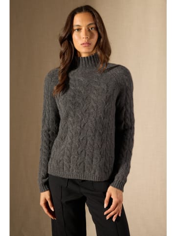 Perfect Cashmere Kaschmir-Pullover "Mairead" in Grau