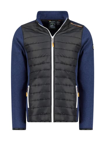 ANAPURNA Fleece vest "Tirexana" zwart/donkerblauw